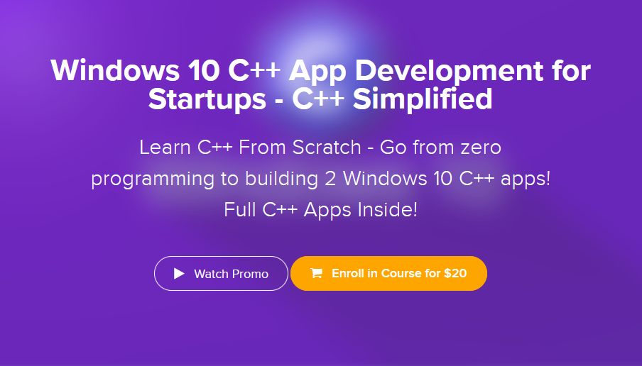 Ritesh Kanjee - Windows 10 C++ App Development for Startups - C++ Simplified