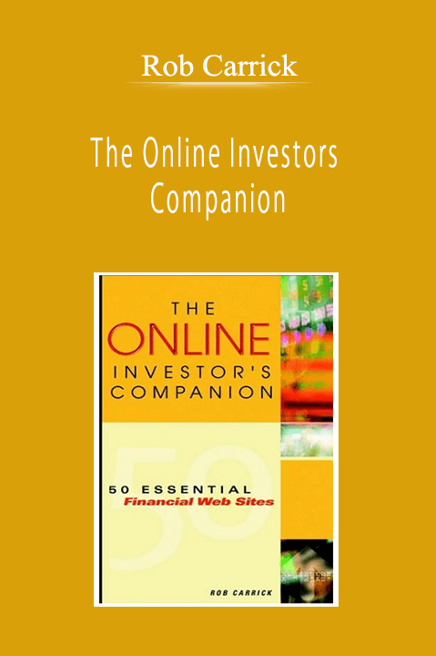 Rob Carrick - The Online Investors Companion