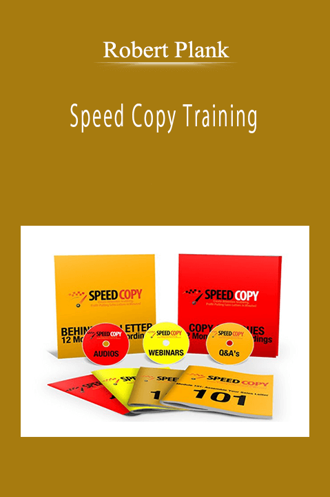 Robert Plank - Speed Copy Training