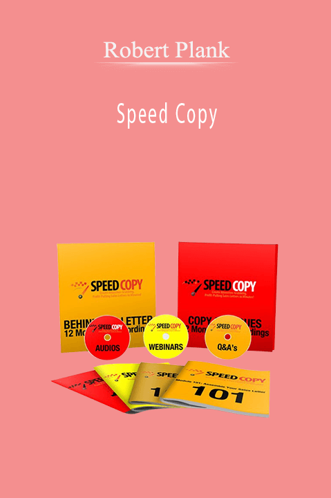 Speed Copy – Robert Plank