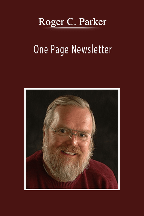 Roger C. Parker - One Page Newsletter