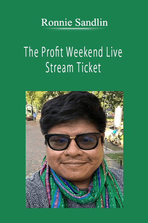 Ronnie Sandlin - The Profit Weekend Live Stream Ticket