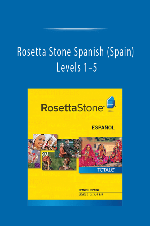 Rosetta Stone Spanish (Spain) Levels 1–5