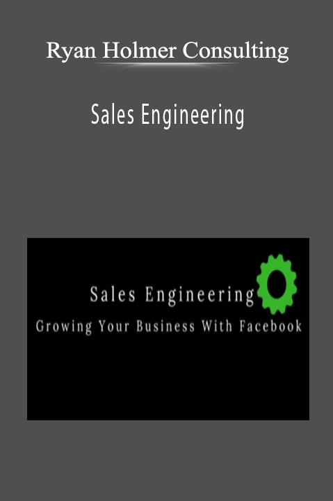 Sales Engineering – Ryan Holmer Consulting