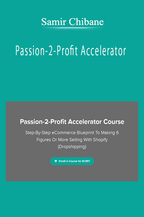 Samir Chibane - Passion-2-Profit Accelerator