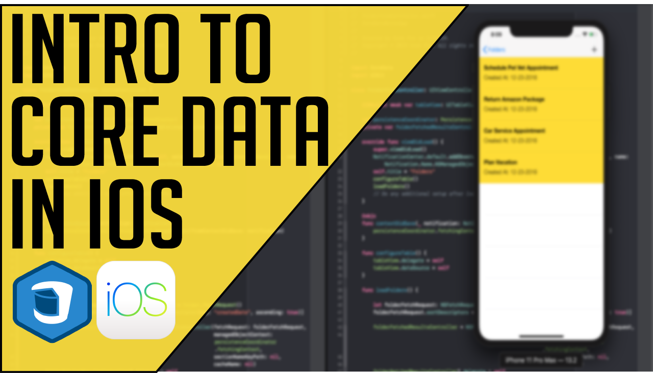 Saving Data In Your iOS App using Core Data