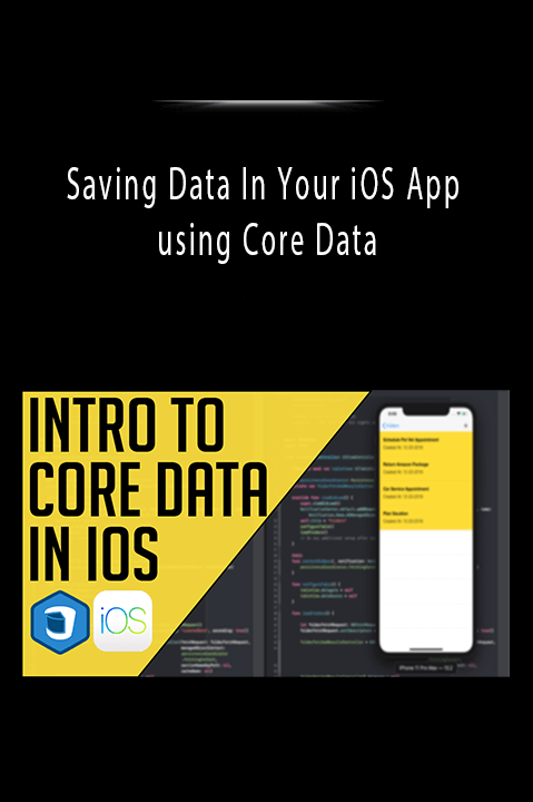 Saving Data In Your iOS App using Core Data