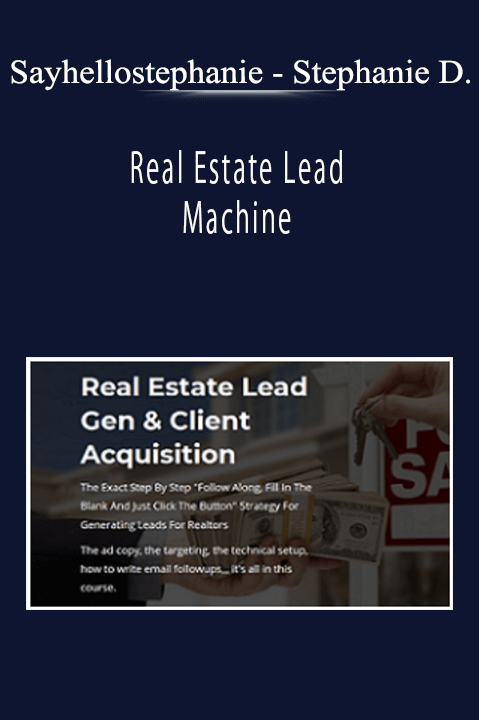 Sayhellostephanie - Stephanie Deneke - Real Estate Lead Machine