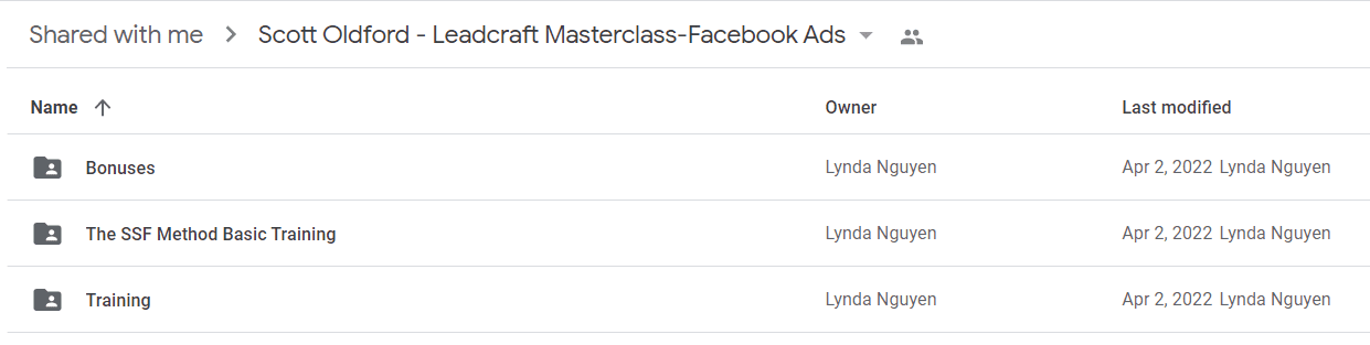 Scott Oldford - Leadcraft Masterclass-Facebook Ads