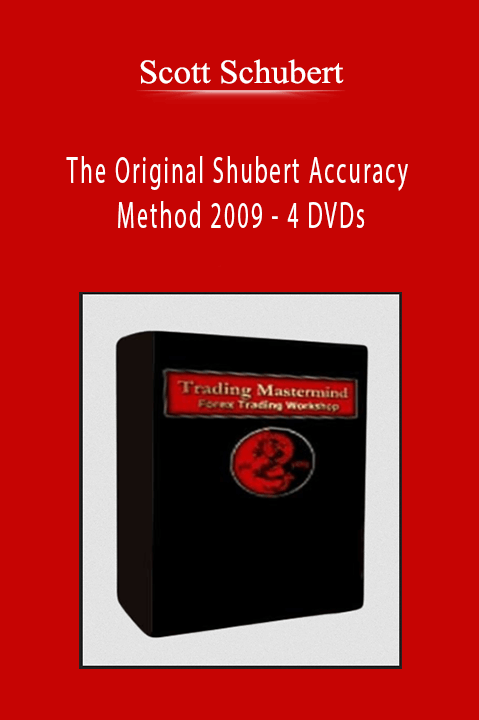 Scott Schubert - The Original Shubert Accuracy Method 2009 - 4 DVDs