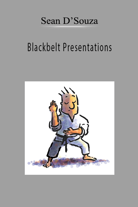 Blackbelt Presentations – Sean D’Souza