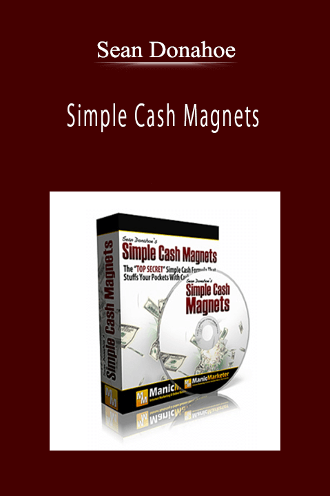 Sean Donahoe - Simple Cash Magnets