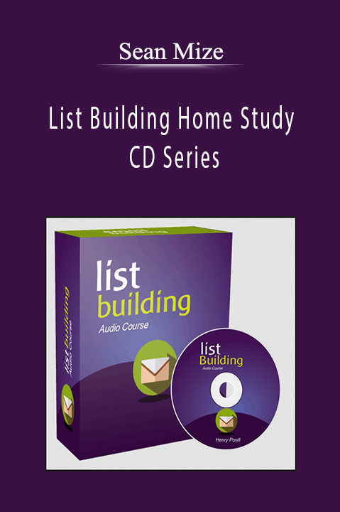 Sean Mize - List Building Home Study CD Series