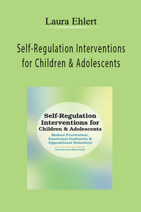 Laura Ehlert – Self–Regulation Interventions for Children & Adolescents: Reduce Frustration