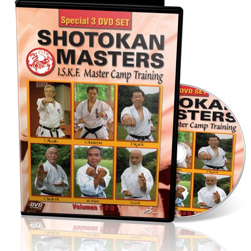 Shotokan Masters ISKF Master Camp Training 3 DVD Set