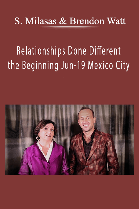 Simone Milasas & Brendon Watt - Relationships Done Different the Beginning Jun-19 Mexico City