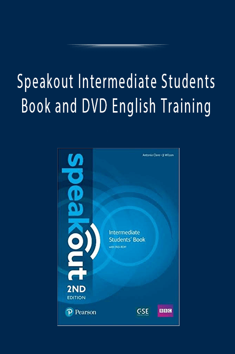 Speakout Intermediate Students Book and DVD English Training