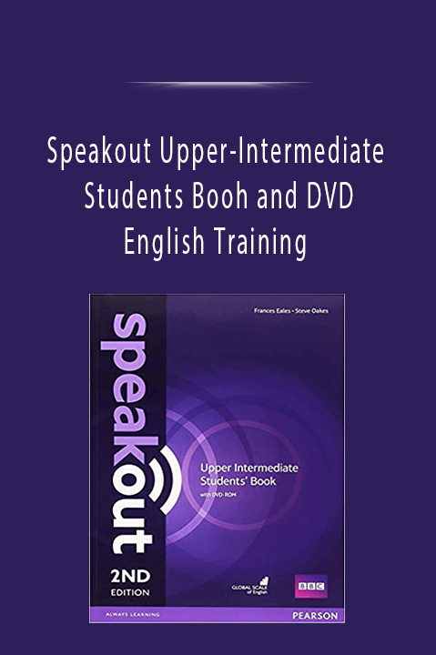 Speakout Upper-Intermediate Students Booh and DVD English Training