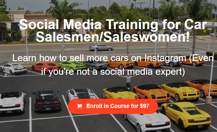 Spencer - Social Media Training for Car Salesmen/Saleswomen!