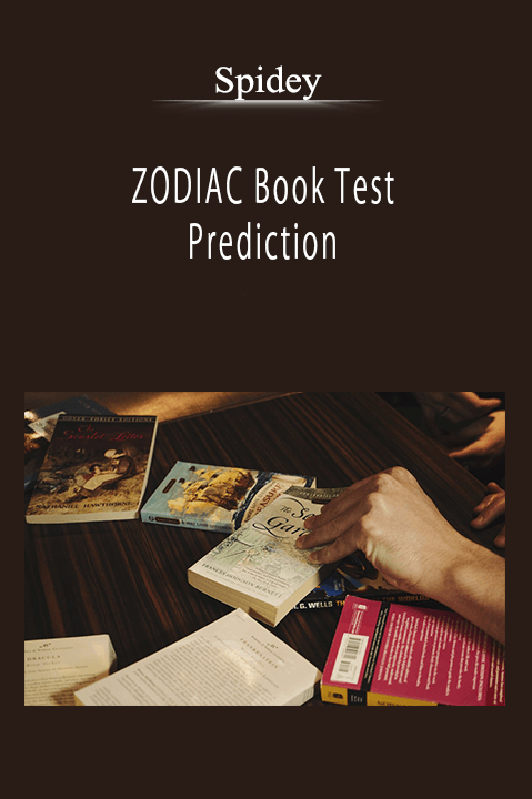 Spidey - ZODIAC Book Test Prediction