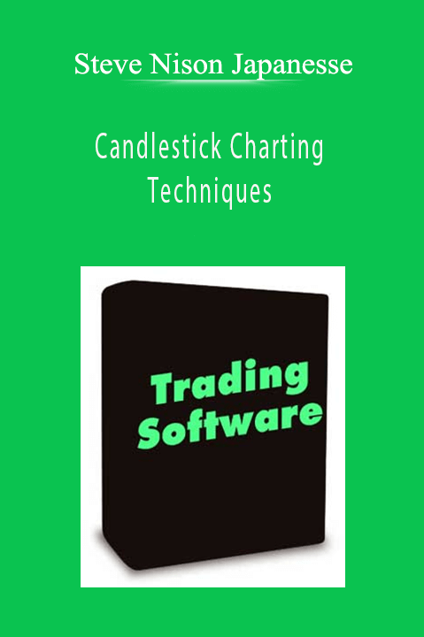 Steve Nison Japanesse Candlestick Charting Techniques