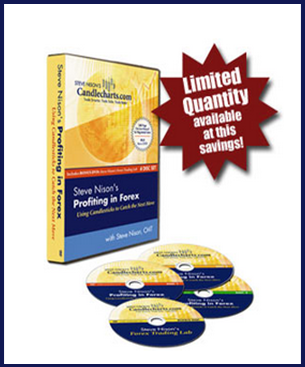 Steve Nison - Profiting in FOREX Using Candlestick Workshop - 4 DVDs + Manuals 2008