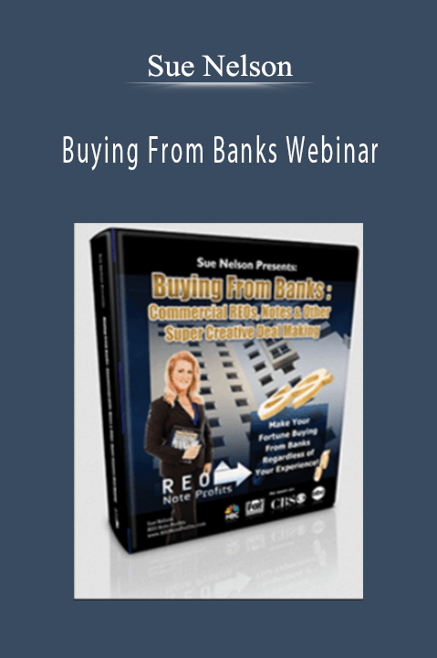 Buying From Banks Webinar – Sue Nelson