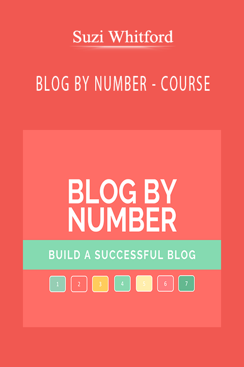 BLOG BY NUMBER – COURSE – Suzi Whitford