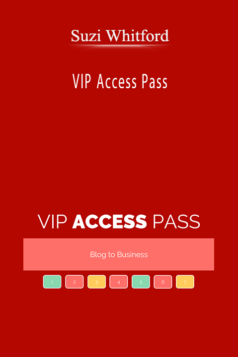 VIP Access Pass – Suzi Whitford