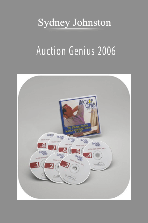 Auction Genius 2006 – Sydney Johnston