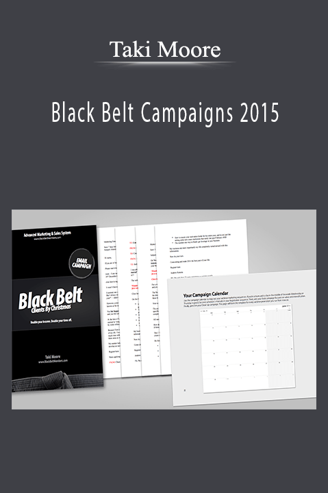 Black Belt Campaigns 2015 – Taki Moore