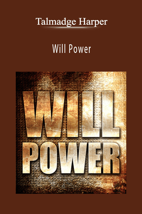 Will Power – Talmadge Harper