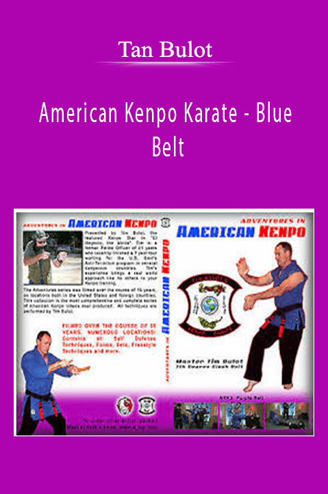 American Kenpo Karate – Blue Belt – Tan Bulot