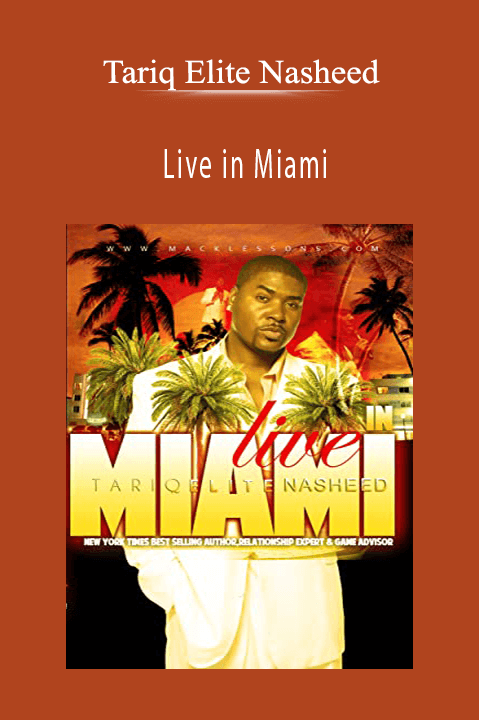 Live in Miami – Tariq Elite Nasheed