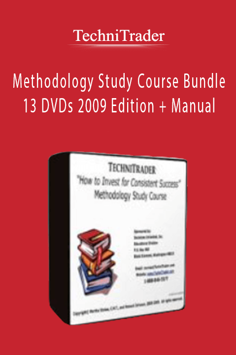 Methodology Study Course Bundle – 13 DVDs 2009 Edition + Manual – TechniTrader