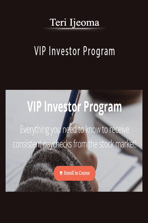 VIP Investor Program – Teri Ijeoma