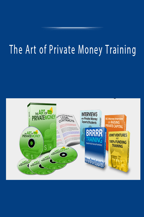 The Art of Private Money Training