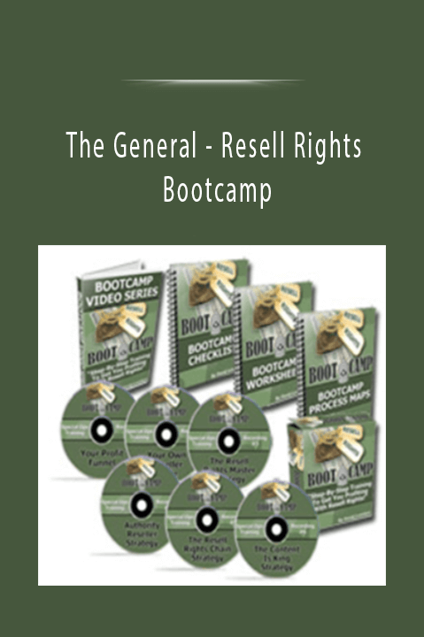 Resell Rights Bootcamp – The General