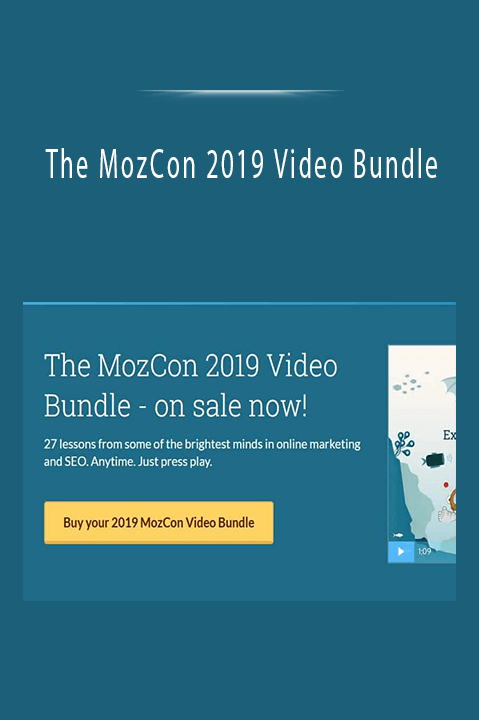 The MozCon 2019 Video Bundle