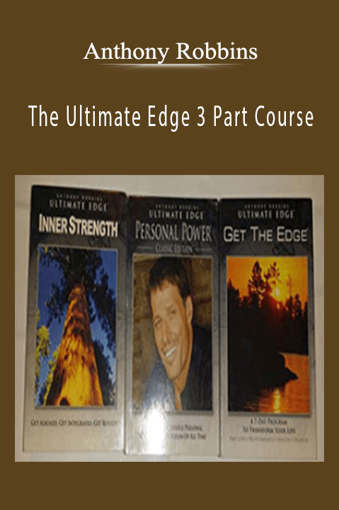 Anthony Robbins – The Ultimate Edge 3 Part Course