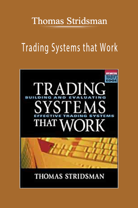 Trading Systems that Work – Thomas Stridsman