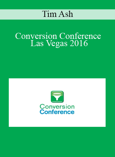 Conversion Conference Las Vegas 2016 – Tim Ash