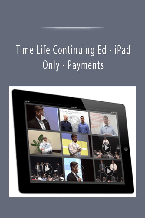 iPad Only – Payments – Time Life Continuing Ed