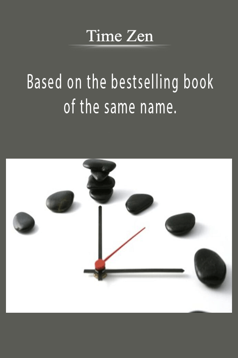 Based on the bestselling book of the same name. – Time Zen