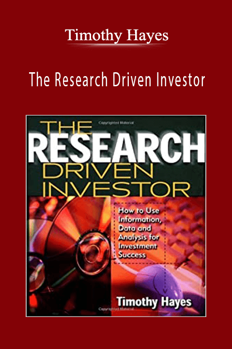 The Research Driven Investor – Timothy Hayes