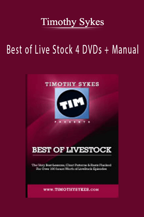 Best of Live Stock 4 DVDs + Manual – Timothy Sykes