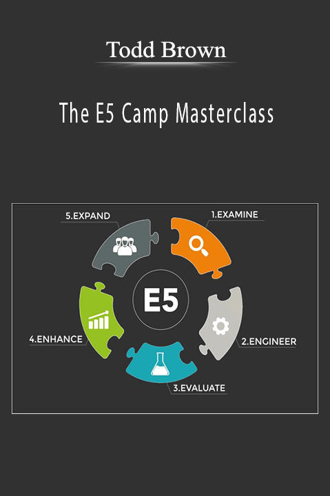 The E5 Camp Masterclass – Todd Brown