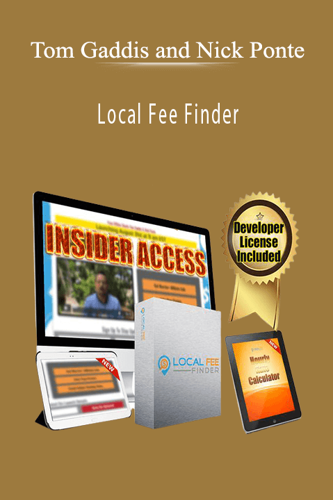 Local Fee Finder – Tom Gaddis and Nick Ponte