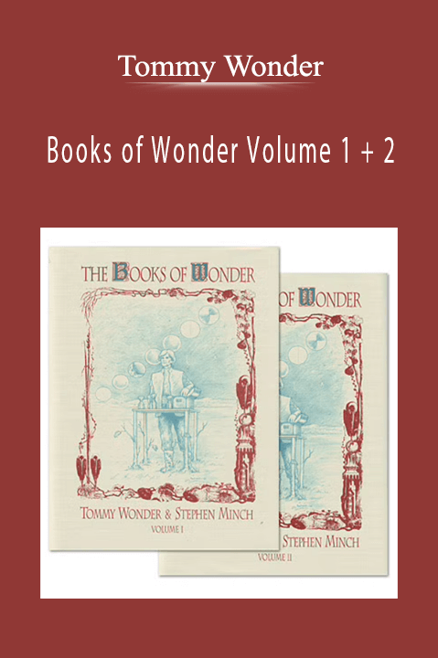 Books of Wonder Volume 1 + 2 – Tommy Wonder