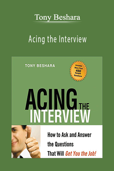 Acing the Interview – Tony Beshara